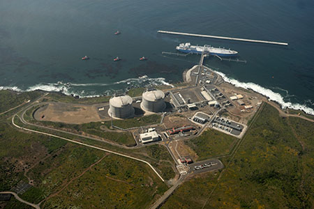 ECA LNG Aerial