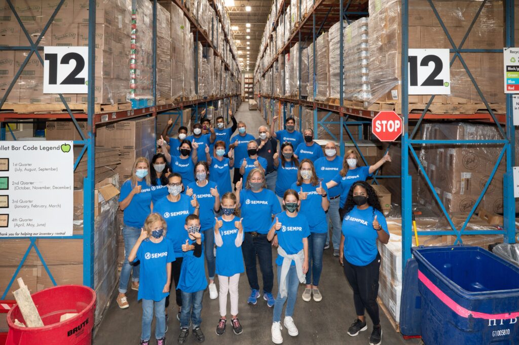 Houston Food Bank Group Photo