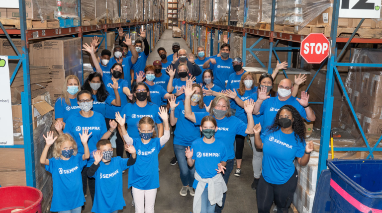 Houston Food Bank Group Photo