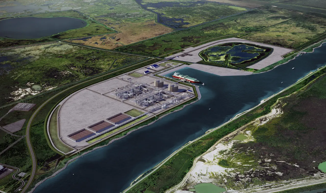 Port Arthur LNG facility